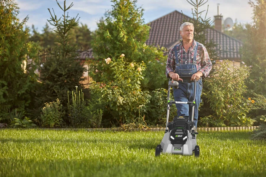 push mowers