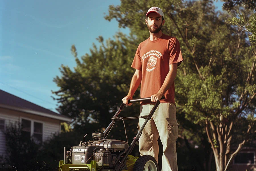 best self propelled battery lawn mower